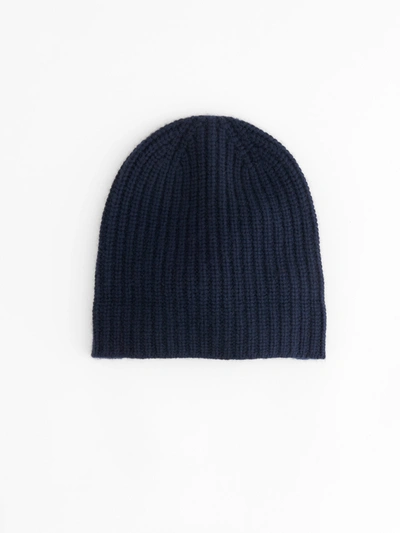 Alex Mill Cashmere Beanie In Navy