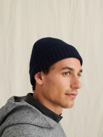 Alex Mill Cashmere Beanie In Navy