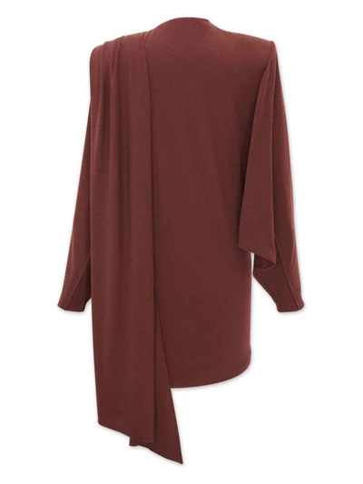 Shop Saint Laurent Dresses In Rouge Piment