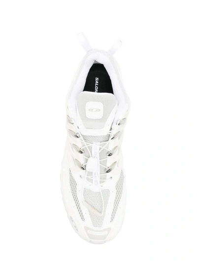 Shop Salomon Sneakers In White/vanilla Ice/lunar Rock