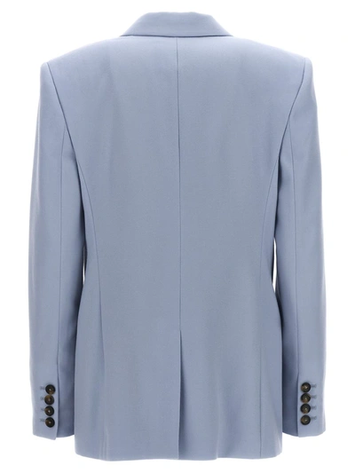 Shop Stella Mccartney 'boyfriend' Blazer Jacket In Blue