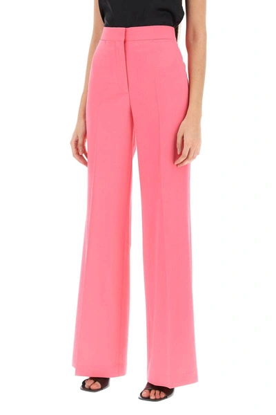 Shop Stella Mccartney Flared Tailoring Pants In Fuchsia