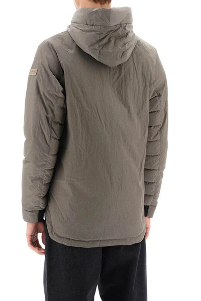 Shop Tatras Iglaile Hooded Midi Puffer Jacket In Grey