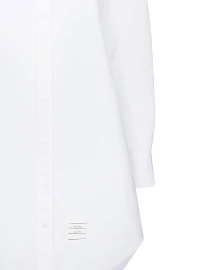 Shop Thom Browne Shirts In White