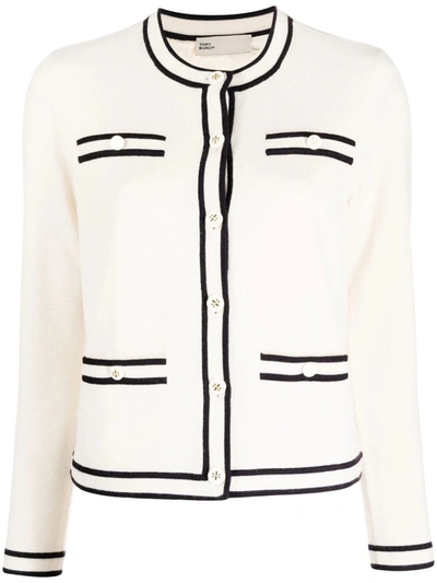 Shop Tory Burch Sweaters In French Cream