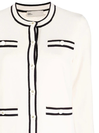 Shop Tory Burch Sweaters In French Cream