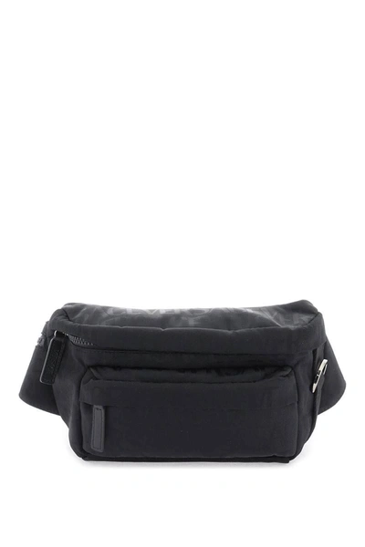 Shop Versace Neo Nylon Beltpack In Black