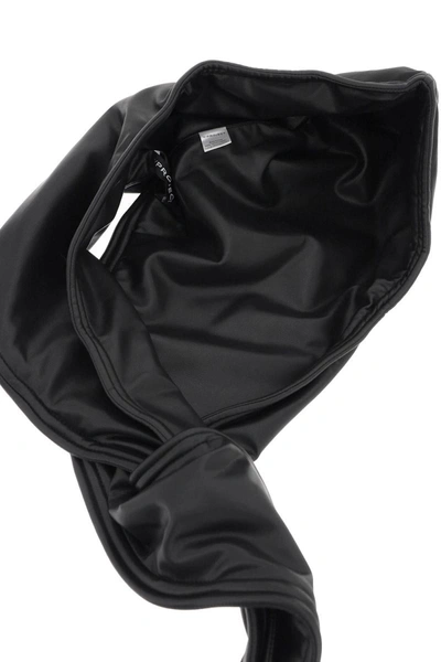 Shop Y/project Y Project Faux Leather Hood In Black