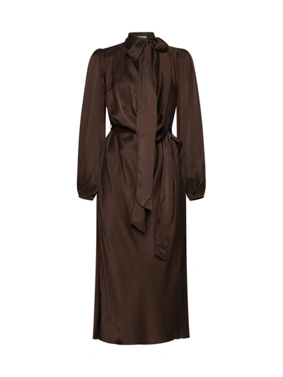 Shop Zimmermann Dresses In Brown