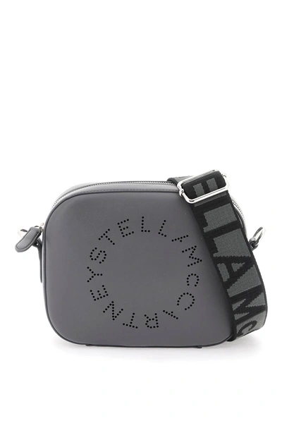 Shop Stella Mccartney Camera Bag With Perforated Stella Logo