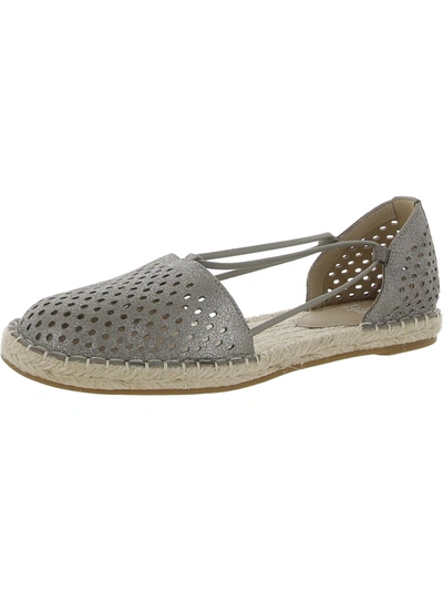 Eileen Fisher Lee2 Mt Womens Leather Perforated Espadrilles In Multi