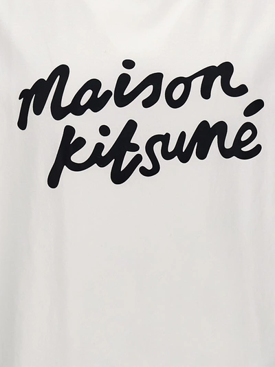 Shop Maison Kitsuné Handwriting T-shirt White/black