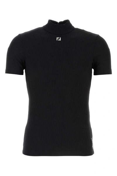 Shop Fendi T-shirt In Black