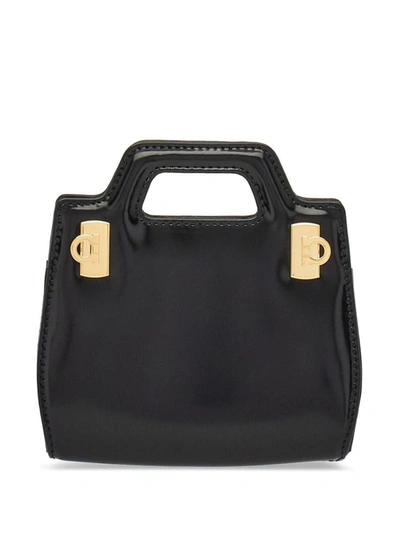 Shop Ferragamo Handbags In Black