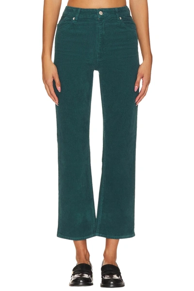 Shop Rolla's Original Straight Corduroy Pant In Forest In Green