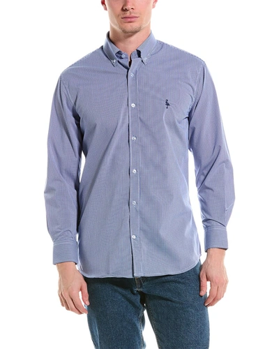 Shop Tailorbyrd On The Fly Performance Shirt In Blue