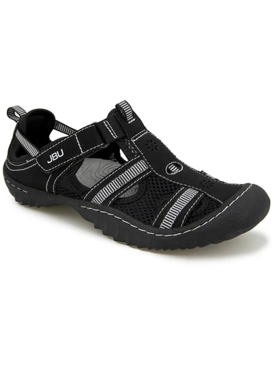 Shop Jbu By Jambu Regal Womens Mesh Cushioned Footbed Sport Sandals In Black