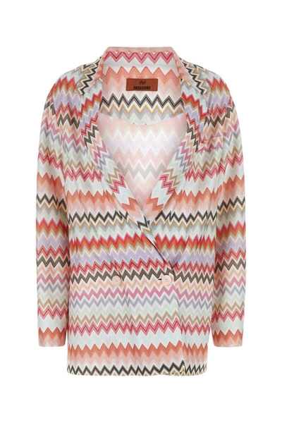 Shop Missoni Jackets And Vests In Printed