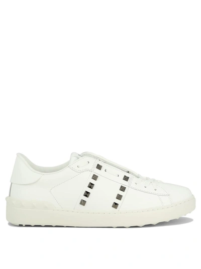 Shop Valentino Garavani Sneaker "rockstud Untitled" In White