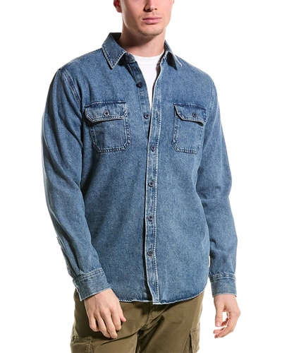 Shop Weatherproof Vintage Denim Shirt Jacket In Blue