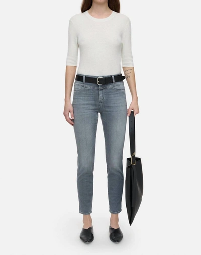 Shop Closed Skinny Pusher Jean In Mid Grey