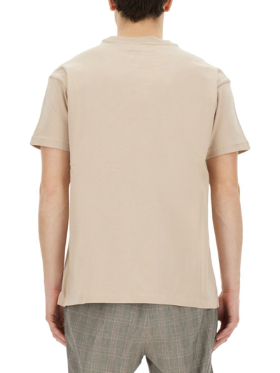 Shop Vivienne Westwood T-shirt With Logo Unisex In Grey