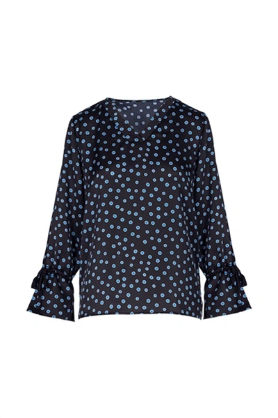 Shop Anonyme Dot Top In Black