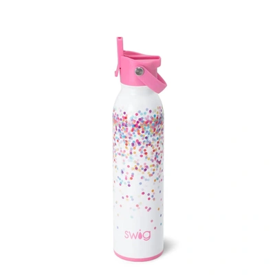 Shop Swig Life Flip + Sip Water Bottle In Confetti In Multi