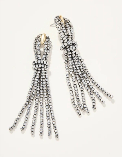 Shop Spartina 449 Twisted Tassel Earrings In Silver