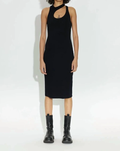 Shop Cotton Citizen Verona Cut Out Dress In Black