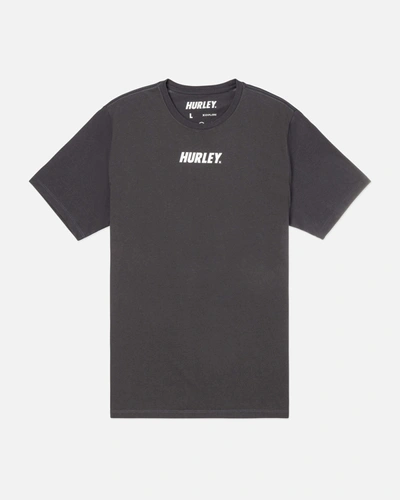 United Legwear Men's Everyday Explore Fastlane Short Sleeve T-shirt In Dark Stone Grey