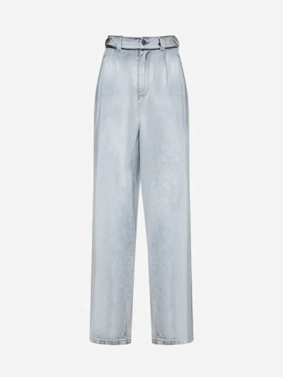 Maison Margiela 5 Pockets Carpenter Jeans In Blue