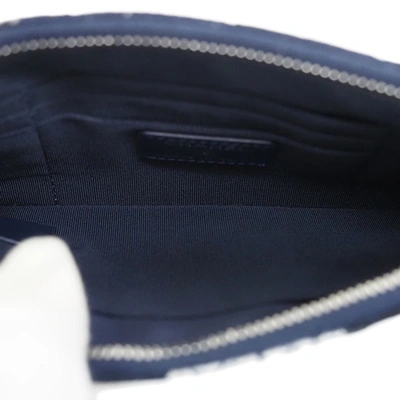 Pre-owned Chanel Black Canvas Clutch Bag ()