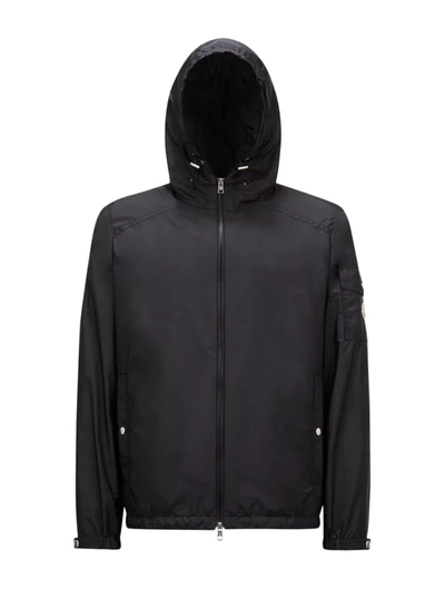 Shop Moncler Etiache Waterproof Jacket In Black