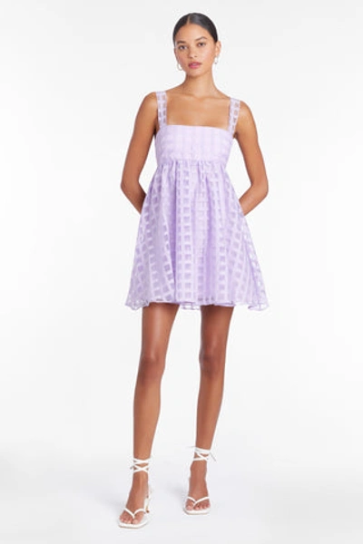 Shop Amanda Uprichard Russo Dress In Purple