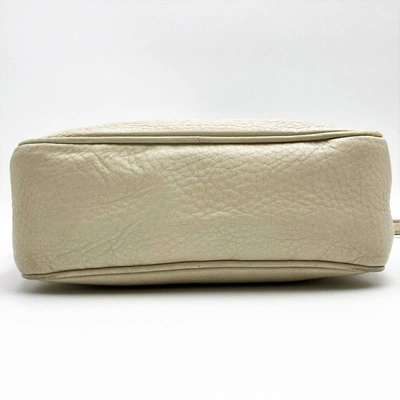 Shop Gucci Soho White Leather Shopper Bag ()