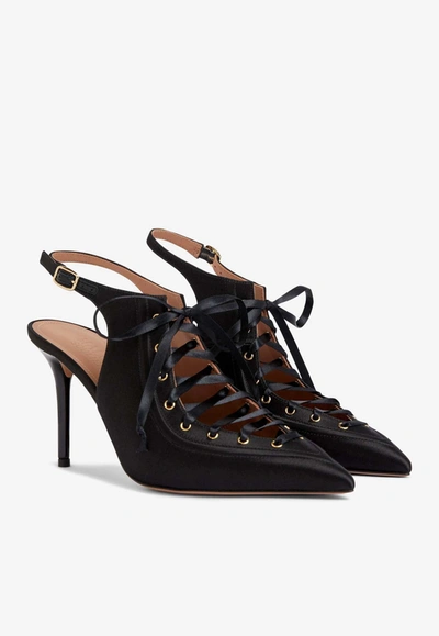 Malone Souliers Alessa 45mm Leather Pumps In Black