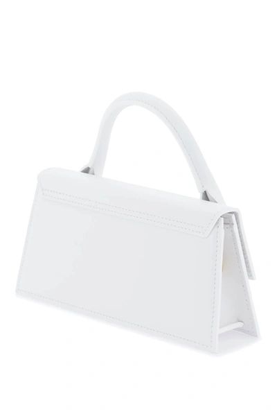 Shop Jacquemus Le Chiquito Long Handbag Women In White