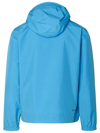 Shop Moncler Grenoble 'shipton' Blue Polyester Jacket