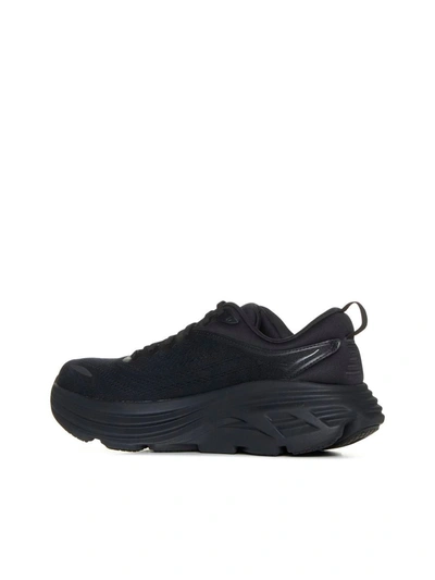 Shop Hoka Sneakers In Black / Black