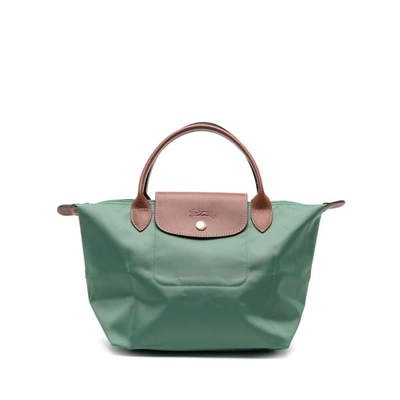 Shop Longchamp Bags In Sauge