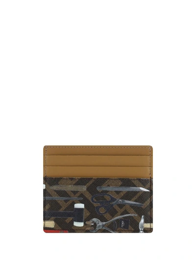 Shop Fendi Wallets In Tbmr/mlc+sand+p