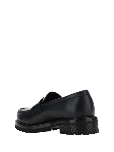 Shop Off-white Loafers In Black Black