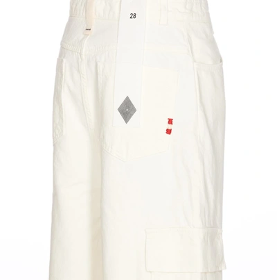 Shop Amish Jeans In Bianco