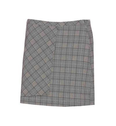 Shop Ganni Skirts In Grey