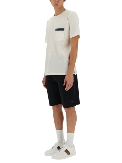 Shop Paul Smith T-shirt With Logo In White