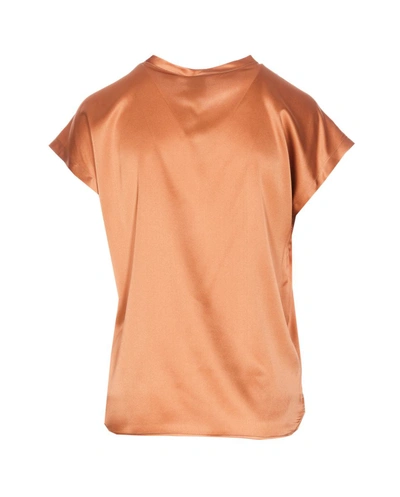 Shop Pinko T-shirts And Polos In Brown