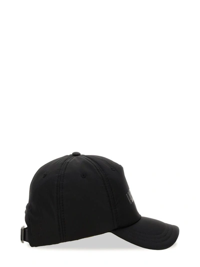 Shop Valentino Garavani Hat With Logo In Black
