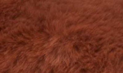Shop Stella Mccartney Ryder Faux Fur Pump In Ginger