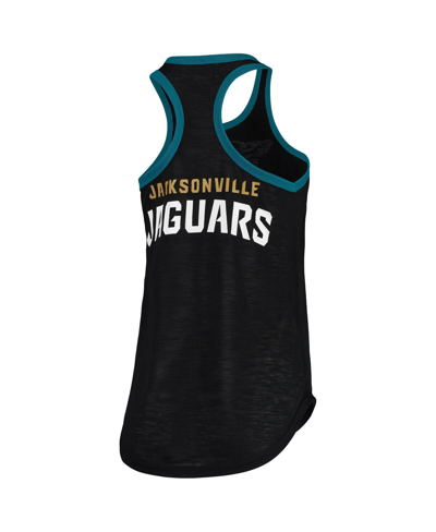 G-iii 4her By Carl Banks Women's  Black Jacksonville Jaguars Tater Tank Top In Black